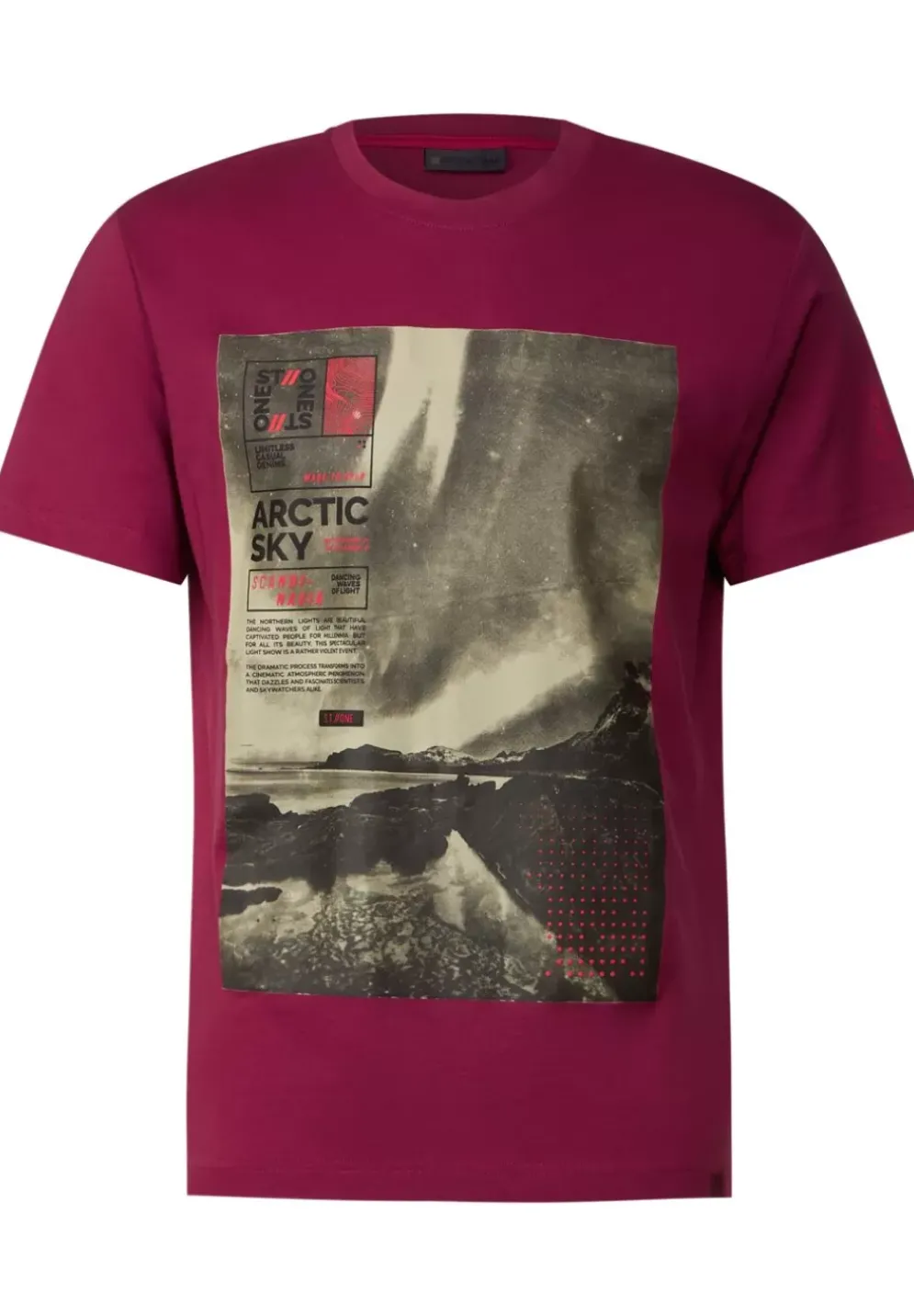 Arctic Sky Foto T-Shirt