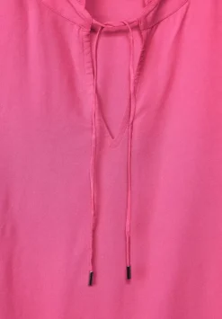 Armellose Bluse Mit Ruschen