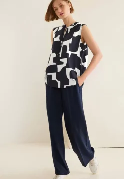 Armellose Printbluse