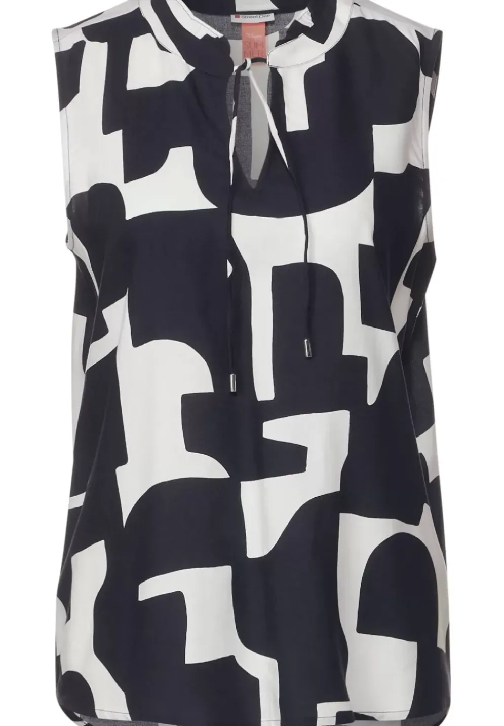 Armellose Printbluse