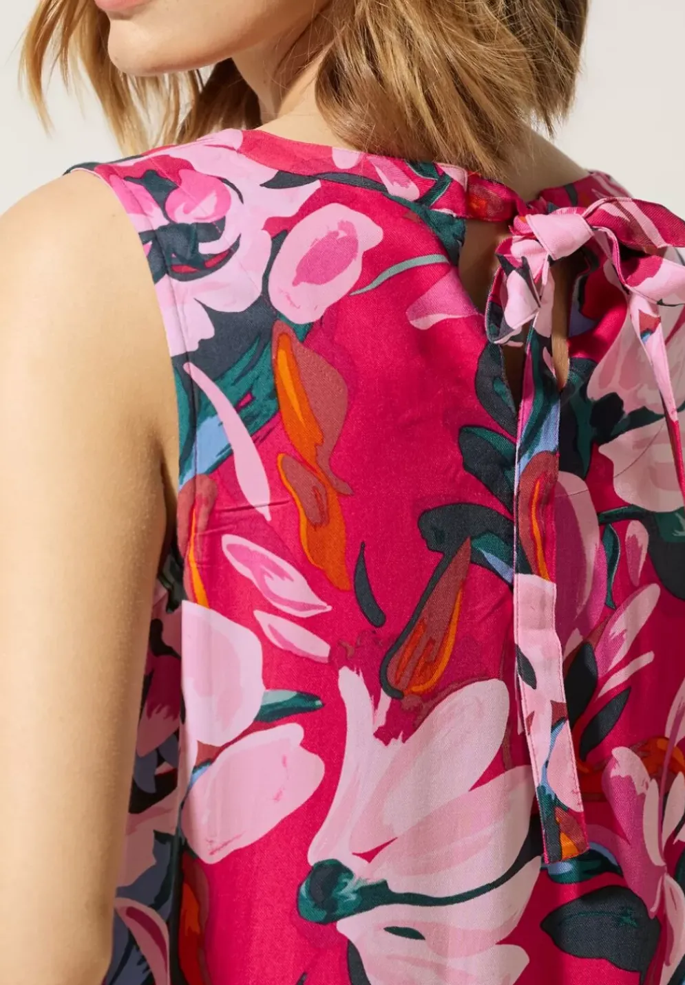 Armelloses Printkleid