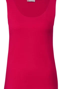 Armelloses Shirt In Unifarbe