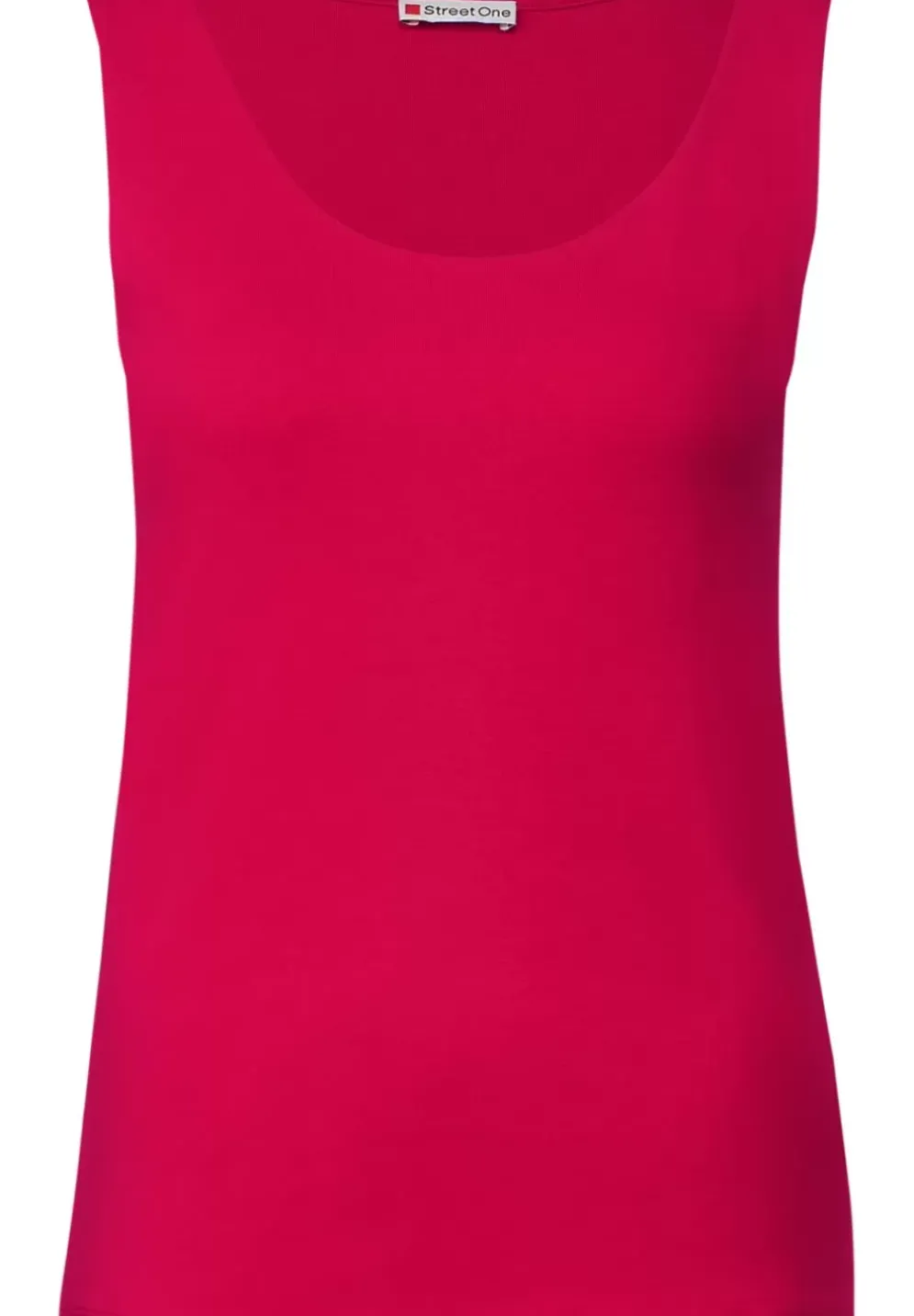 Armelloses Shirt In Unifarbe