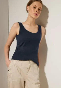 Armelloses Shirt In Unifarbe