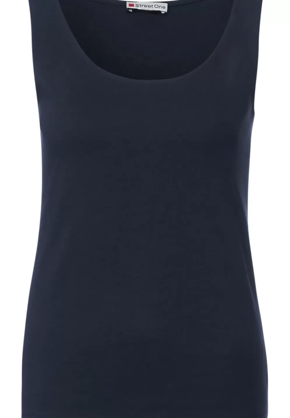Armelloses Shirt In Unifarbe