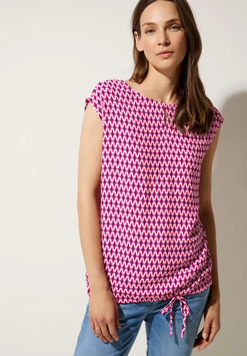 Armelloses Shirt Mit Print