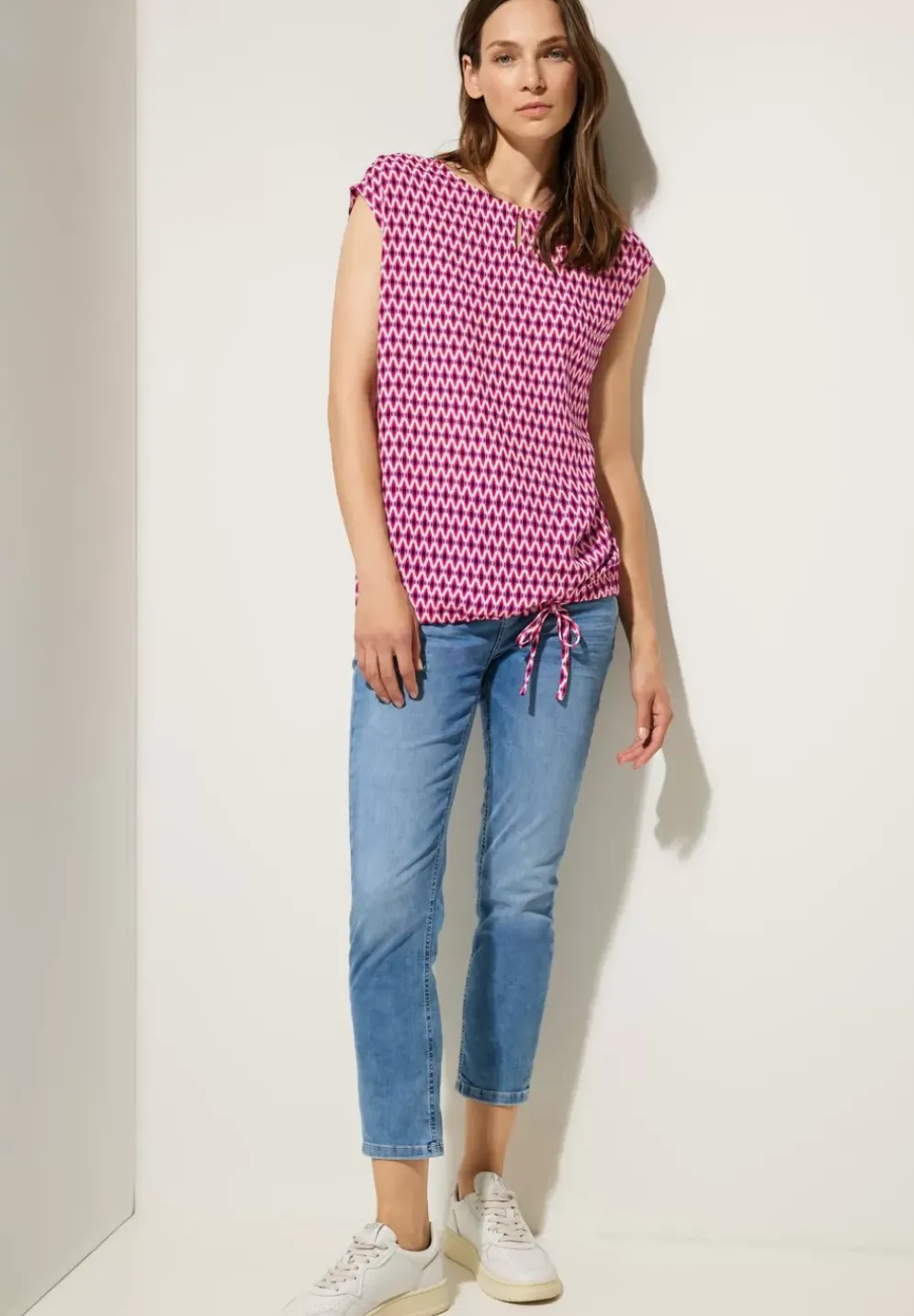 Armelloses Shirt Mit Print