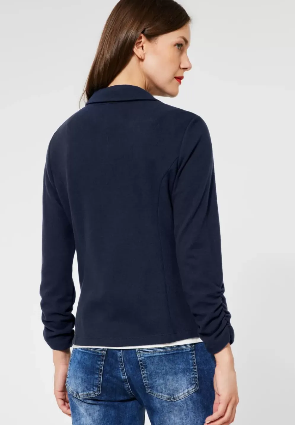 Basic Blazer In Unifarbe