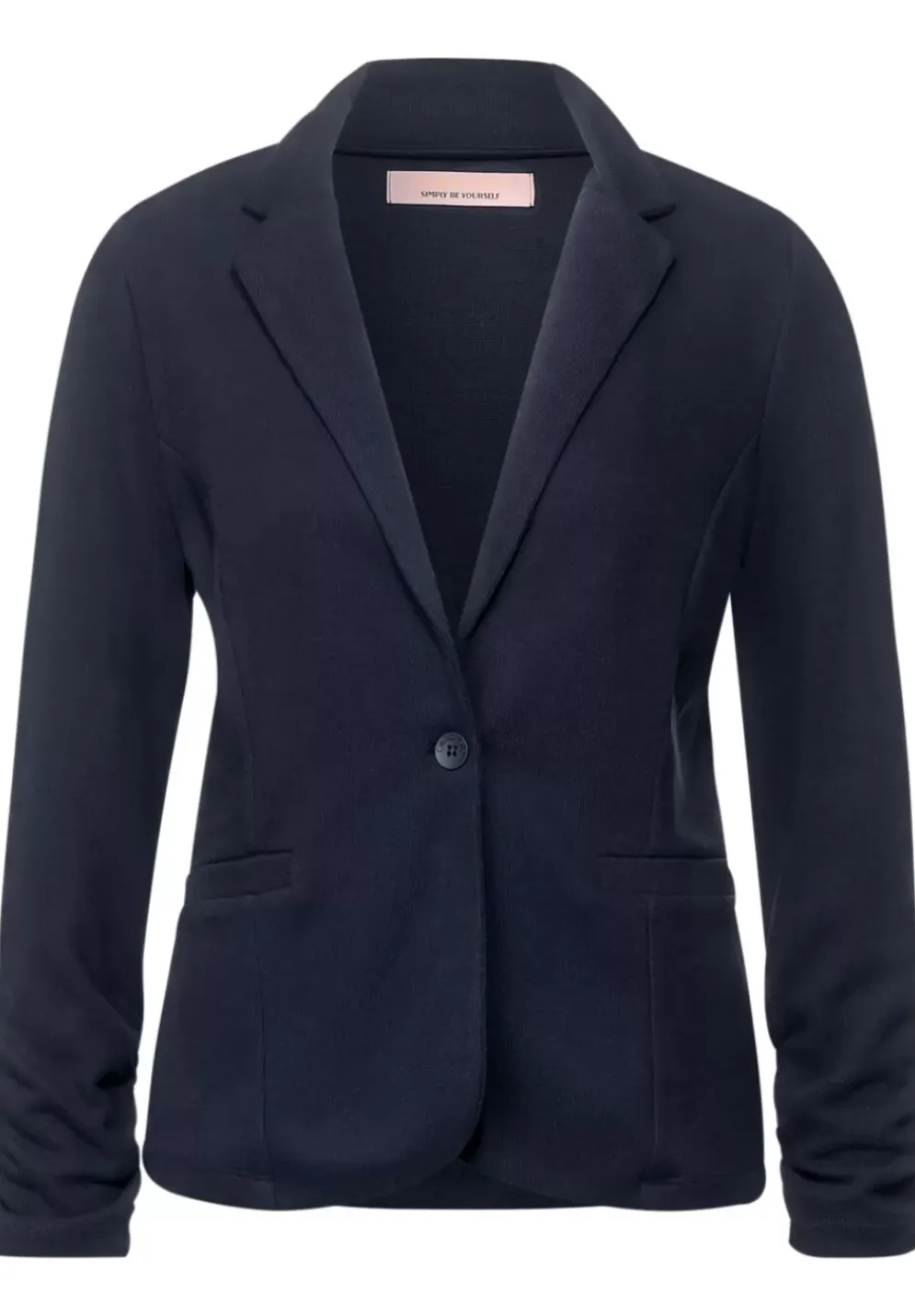 Basic Blazer In Unifarbe