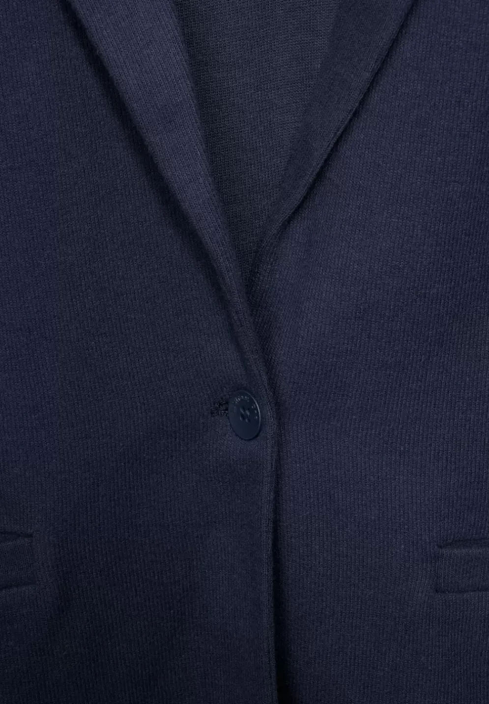 Basic Blazer In Unifarbe