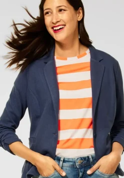 Basic Blazer In Unifarbe