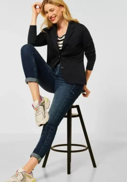 Basic Blazer In Unifarbe