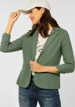 Basic Blazer In Unifarbe