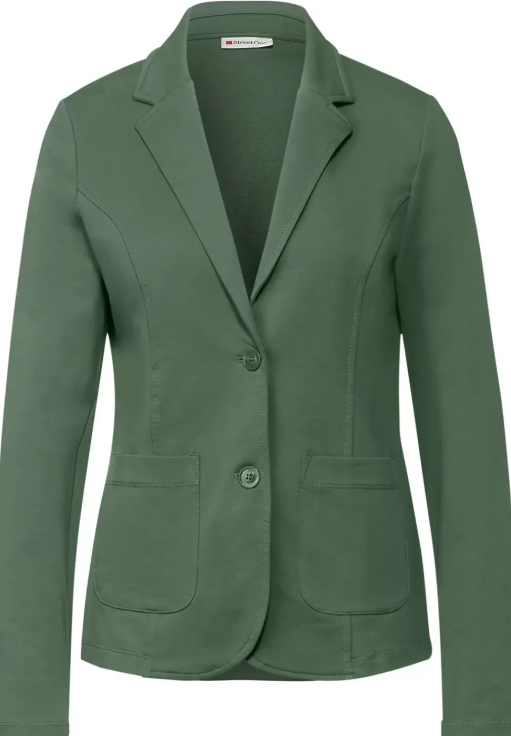 Basic Blazer In Unifarbe