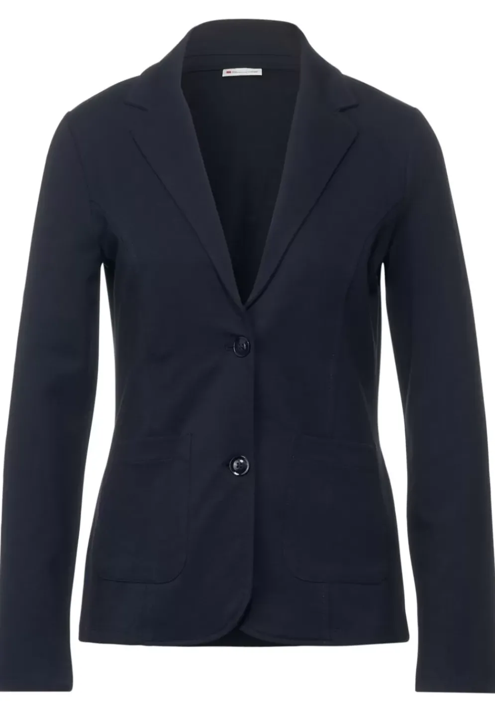 Basic Blazer In Unifarbe