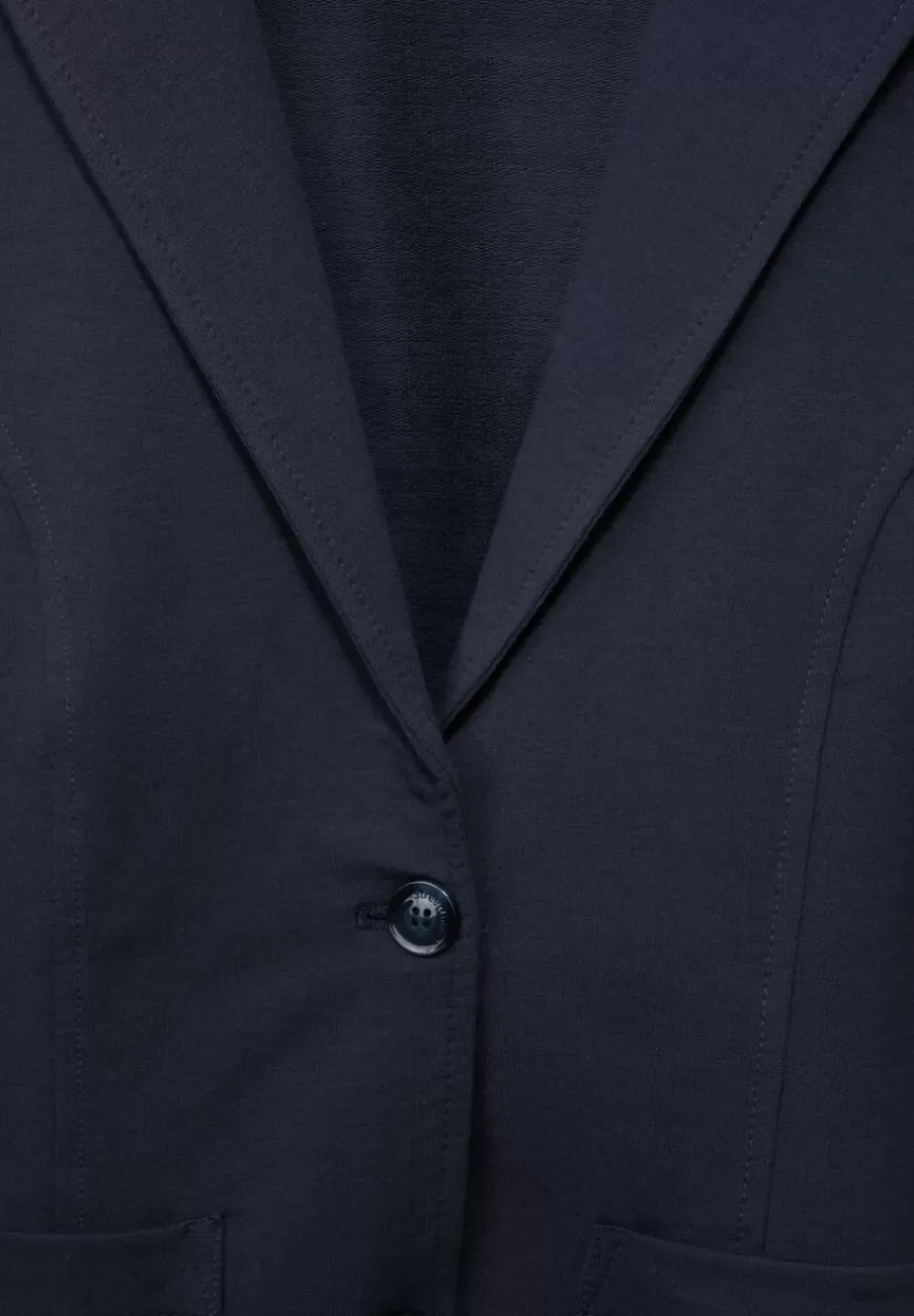 Basic Blazer In Unifarbe
