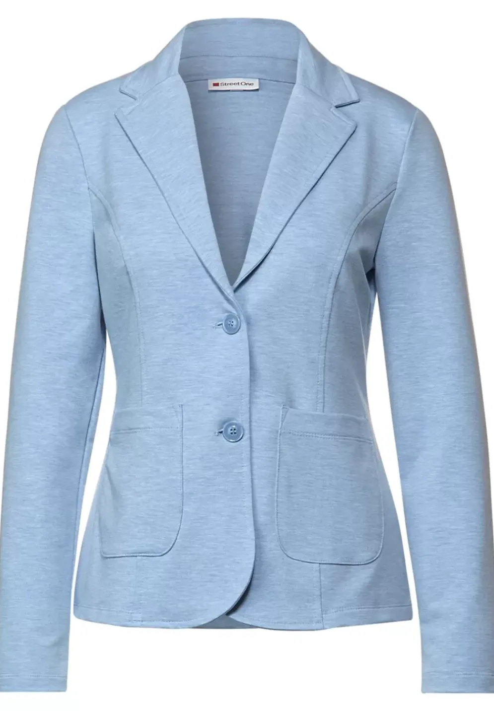 Basic Blazer In Unifarbe