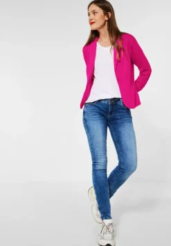 Basic Blazer In Unifarbe