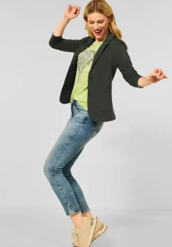 Basic Blazer In Unifarbe