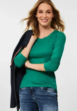 Basic Langarmshirt