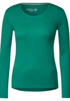 Basic Langarmshirt