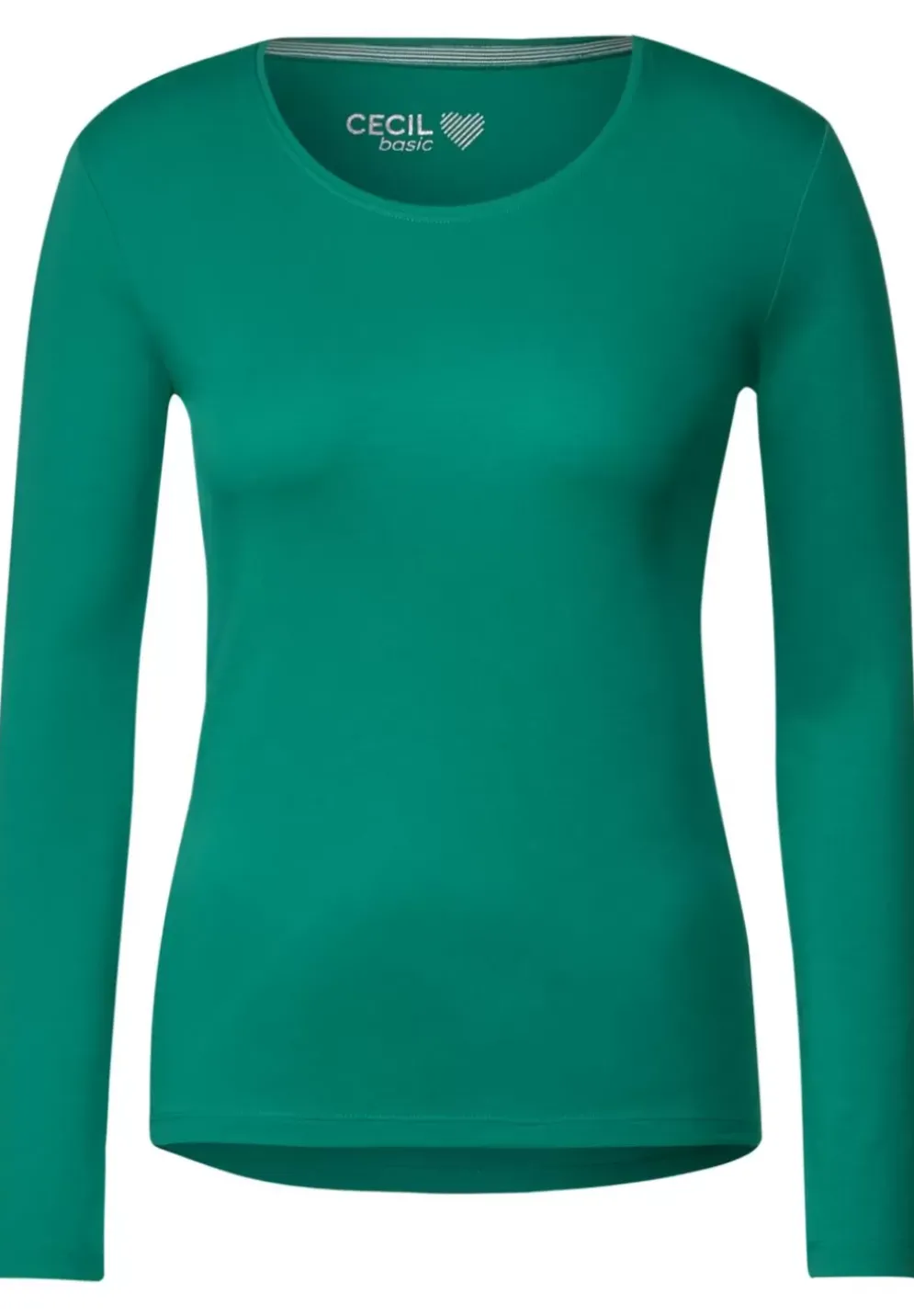Basic Langarmshirt