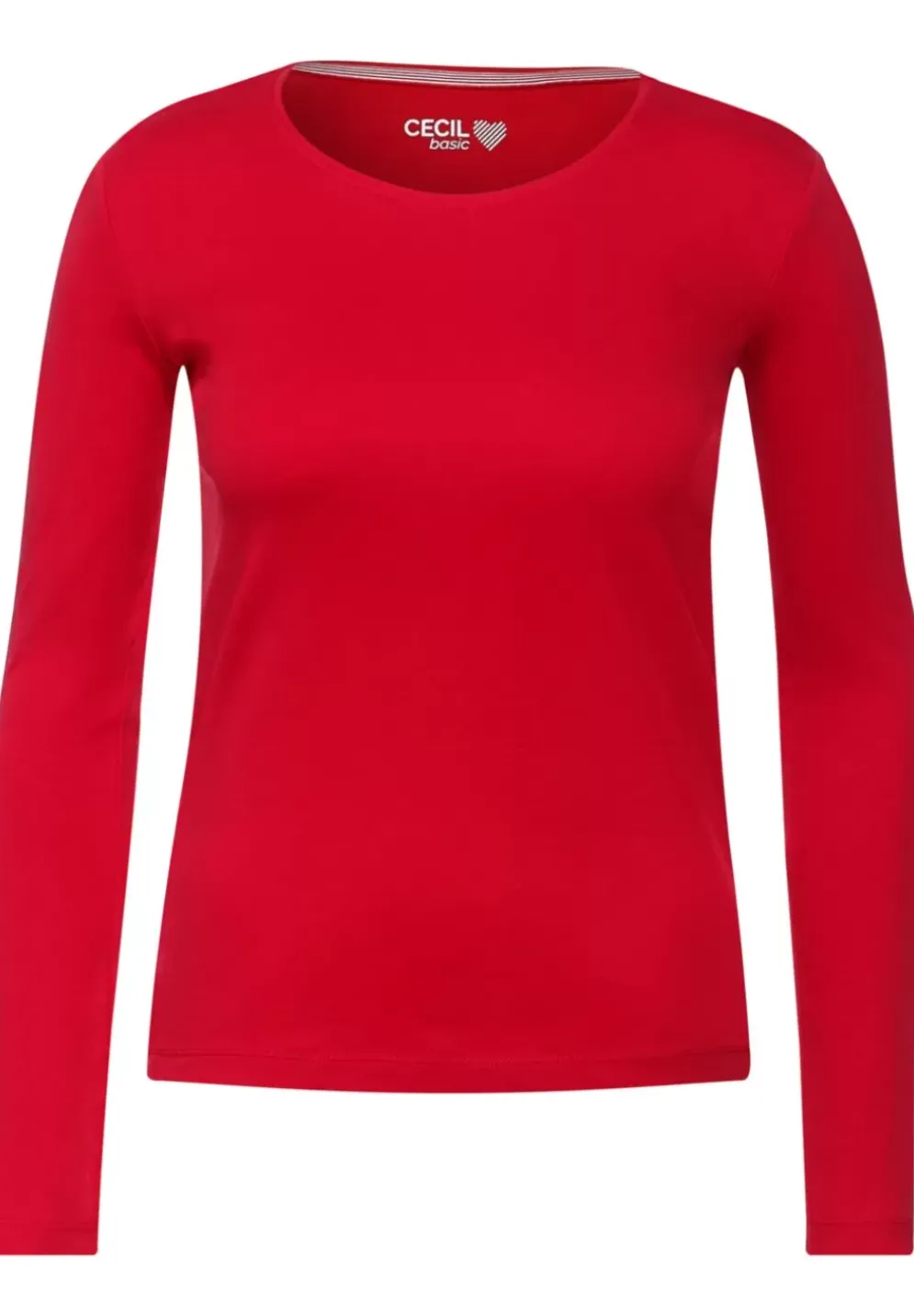 Basic Langarmshirt