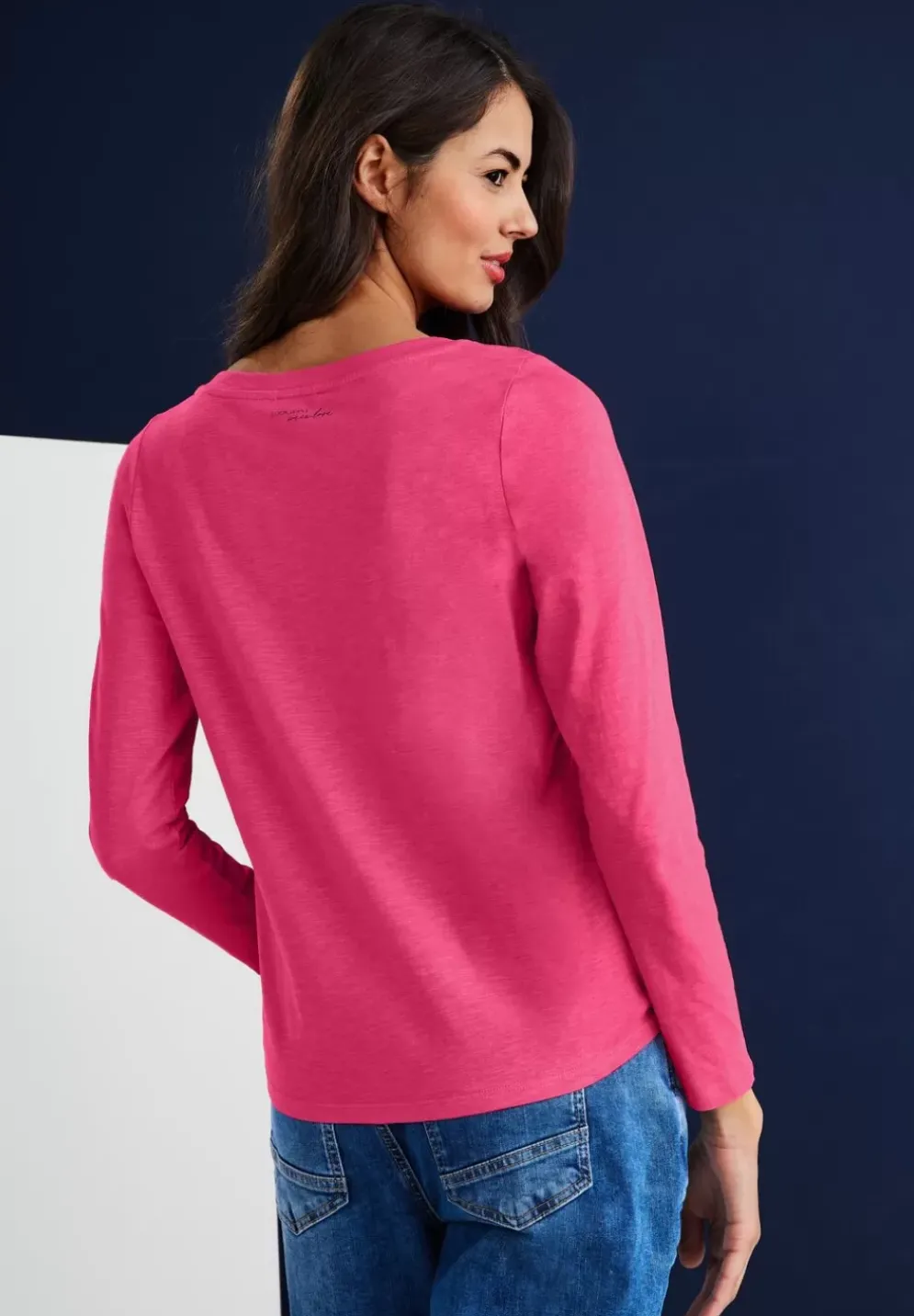 Basic Langarmshirt