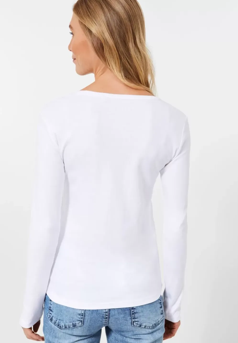 Basic Langarmshirt