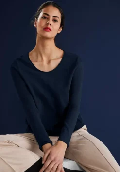 Basic Langarmshirt