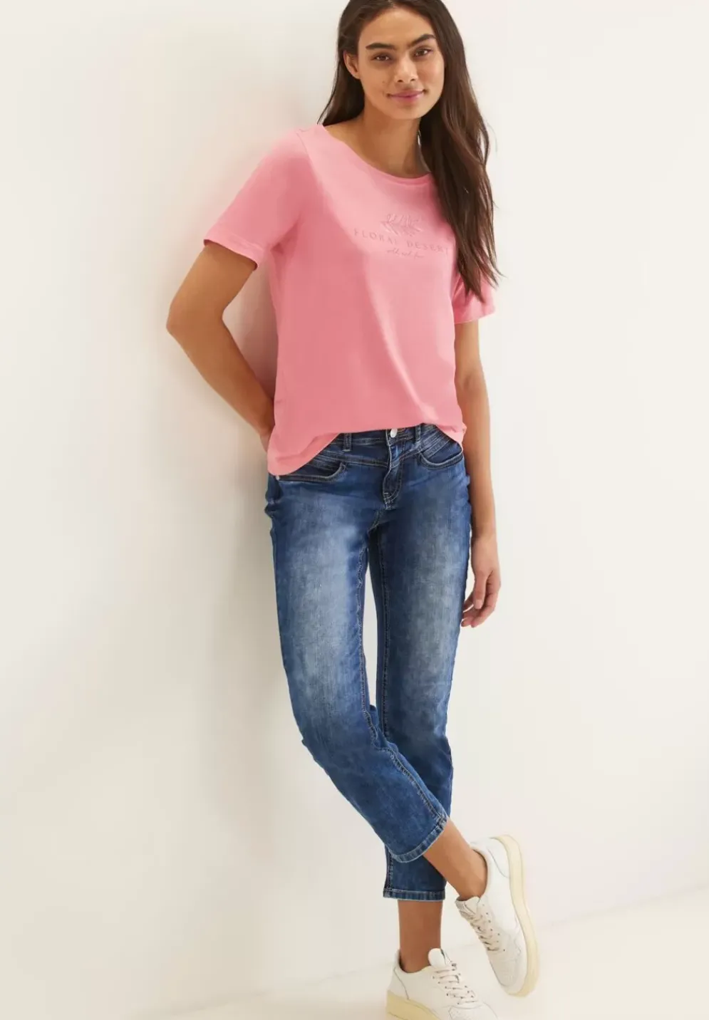 Basic Partprint T-Shirt