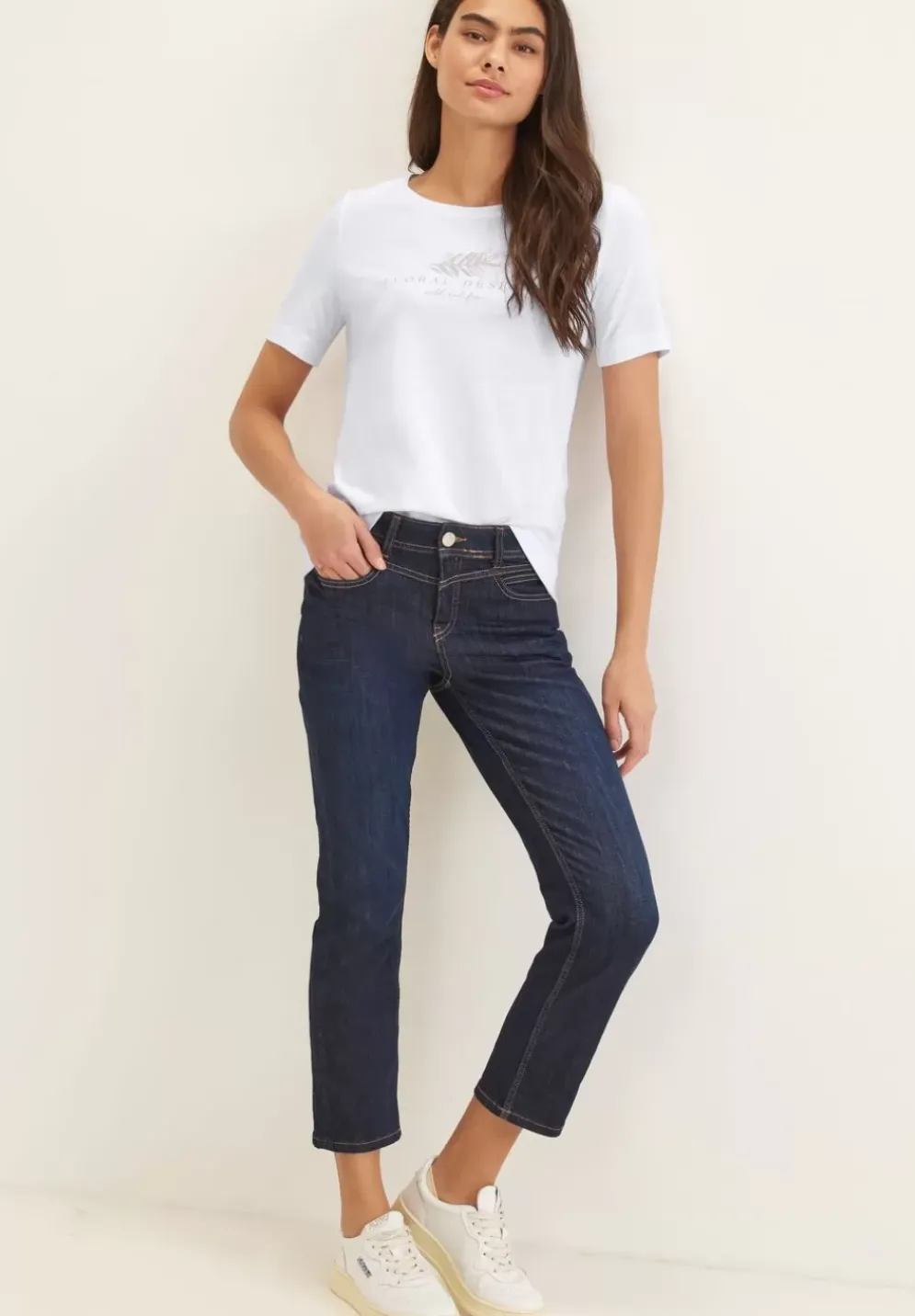 Basic Partprint T-Shirt