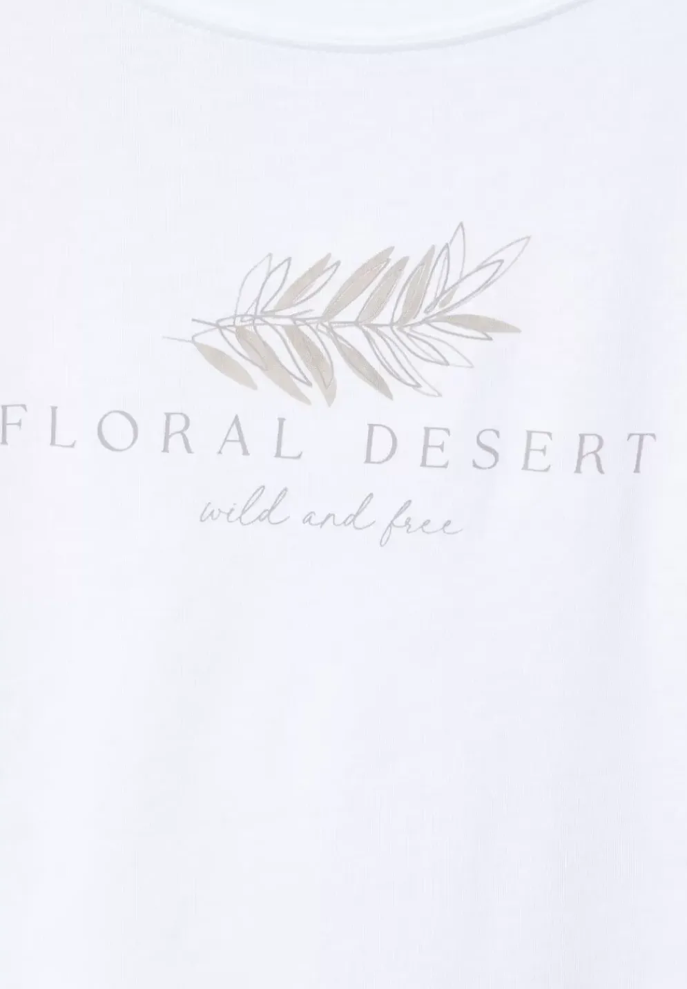 Basic Partprint T-Shirt