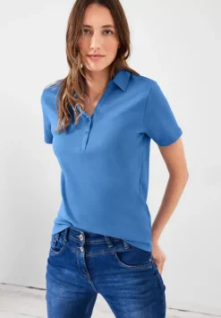 Basic Poloshirt In Unifarbe