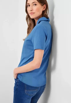 Basic Poloshirt In Unifarbe