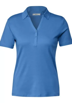 Basic Poloshirt In Unifarbe