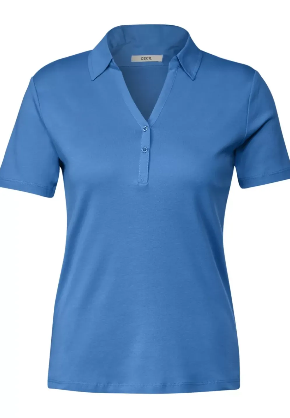 Basic Poloshirt In Unifarbe