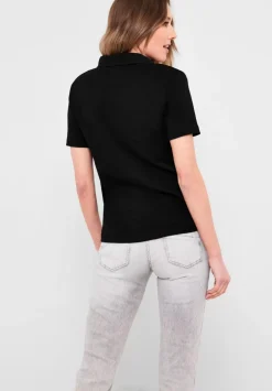 Basic Poloshirt In Unifarbe