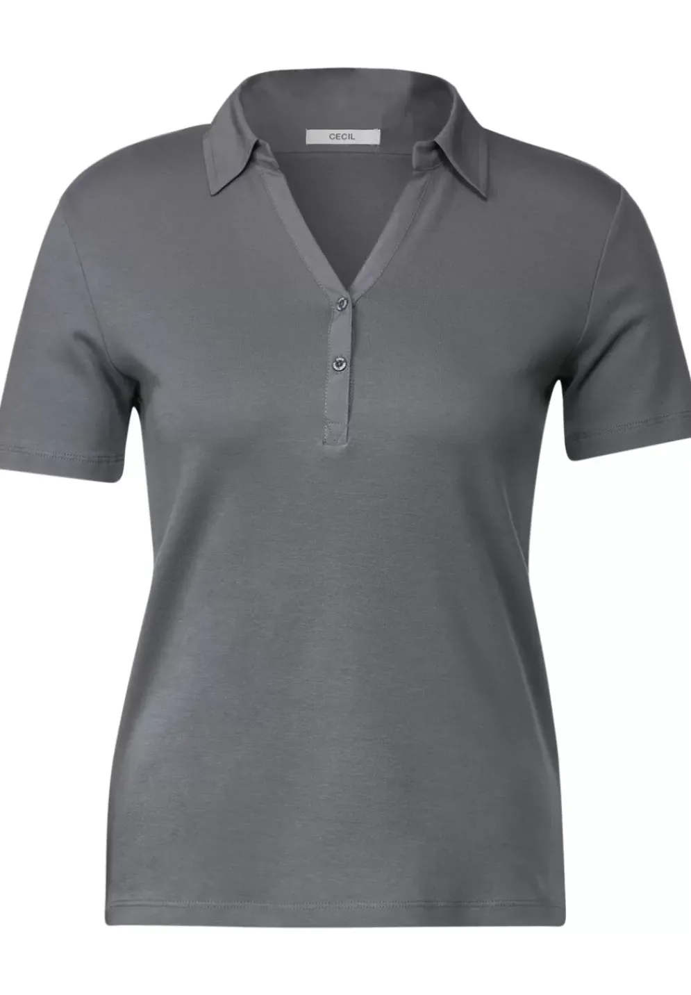 Basic Poloshirt In Unifarbe