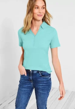 Basic Poloshirt In Unifarbe