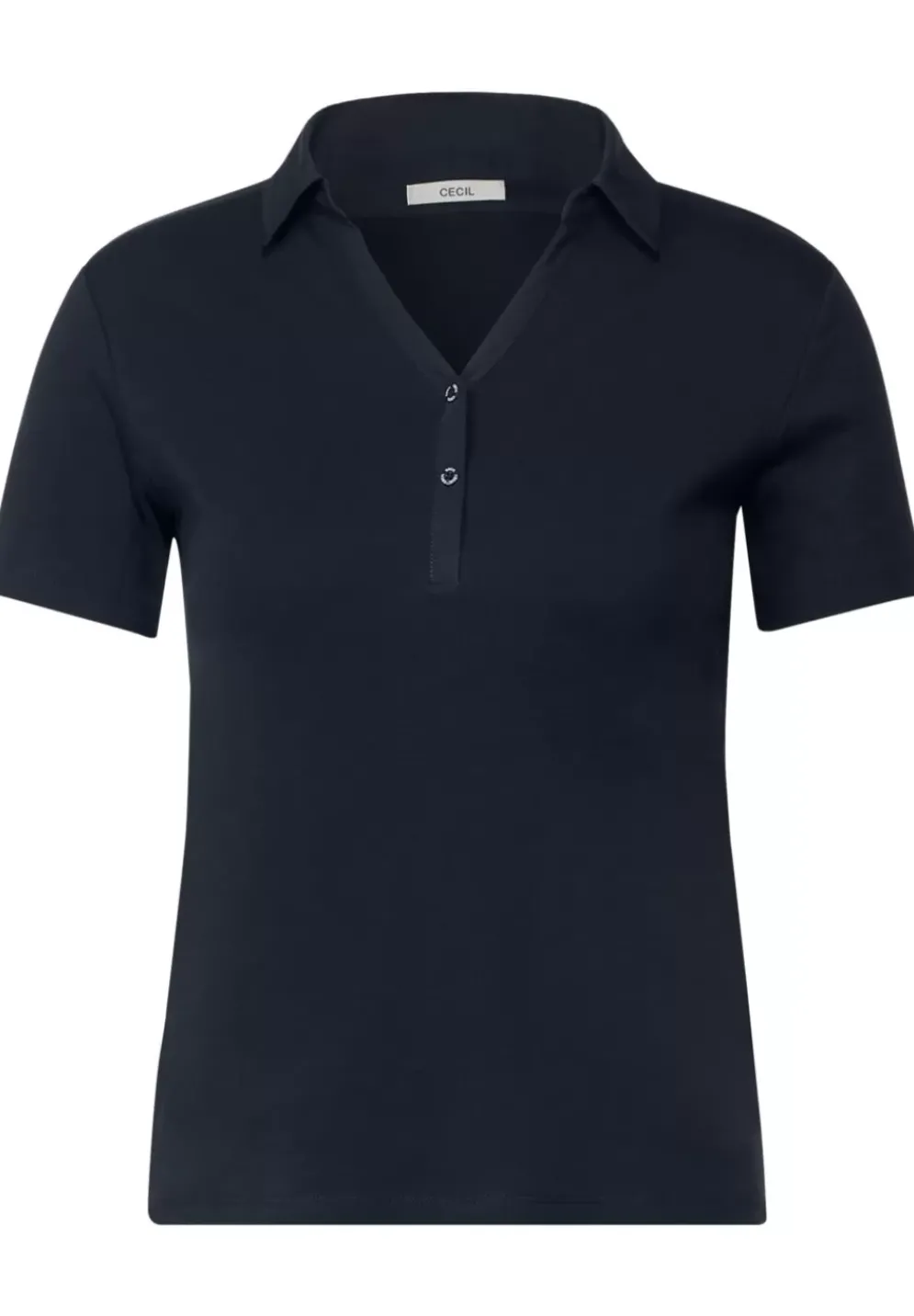 Basic Poloshirt In Unifarbe