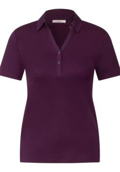 Basic Poloshirt In Unifarbe