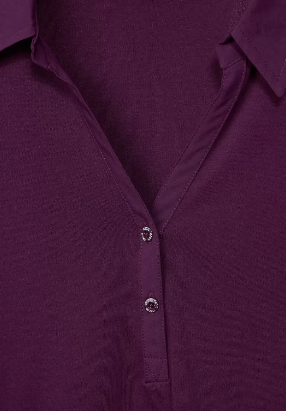 Basic Poloshirt In Unifarbe