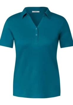 Basic Poloshirt In Unifarbe