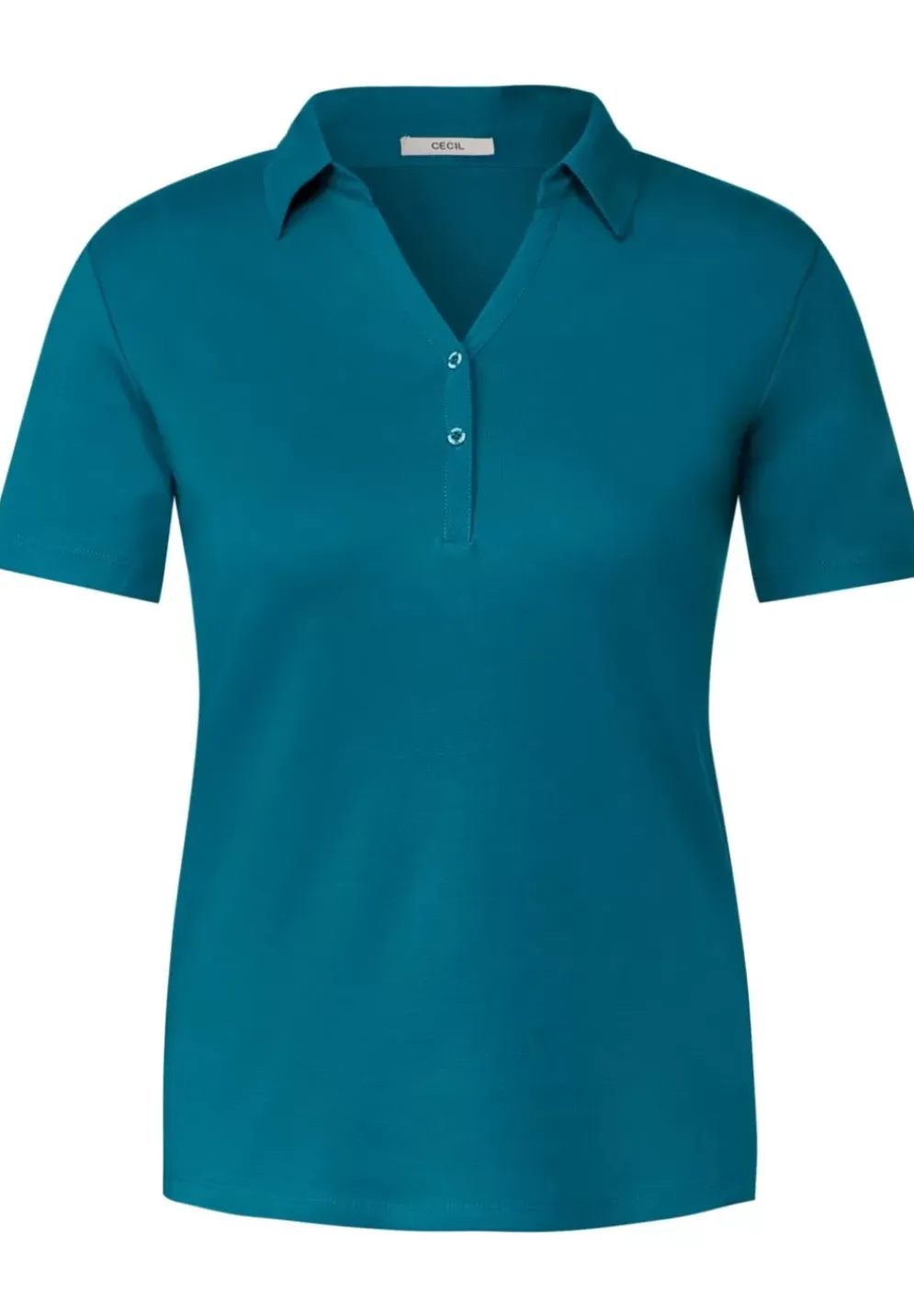 Basic Poloshirt In Unifarbe