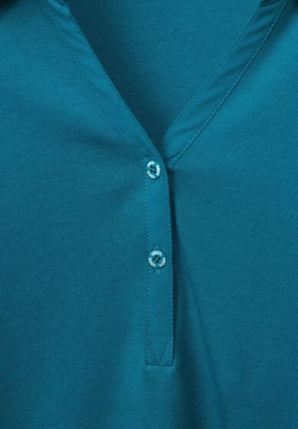 Basic Poloshirt In Unifarbe