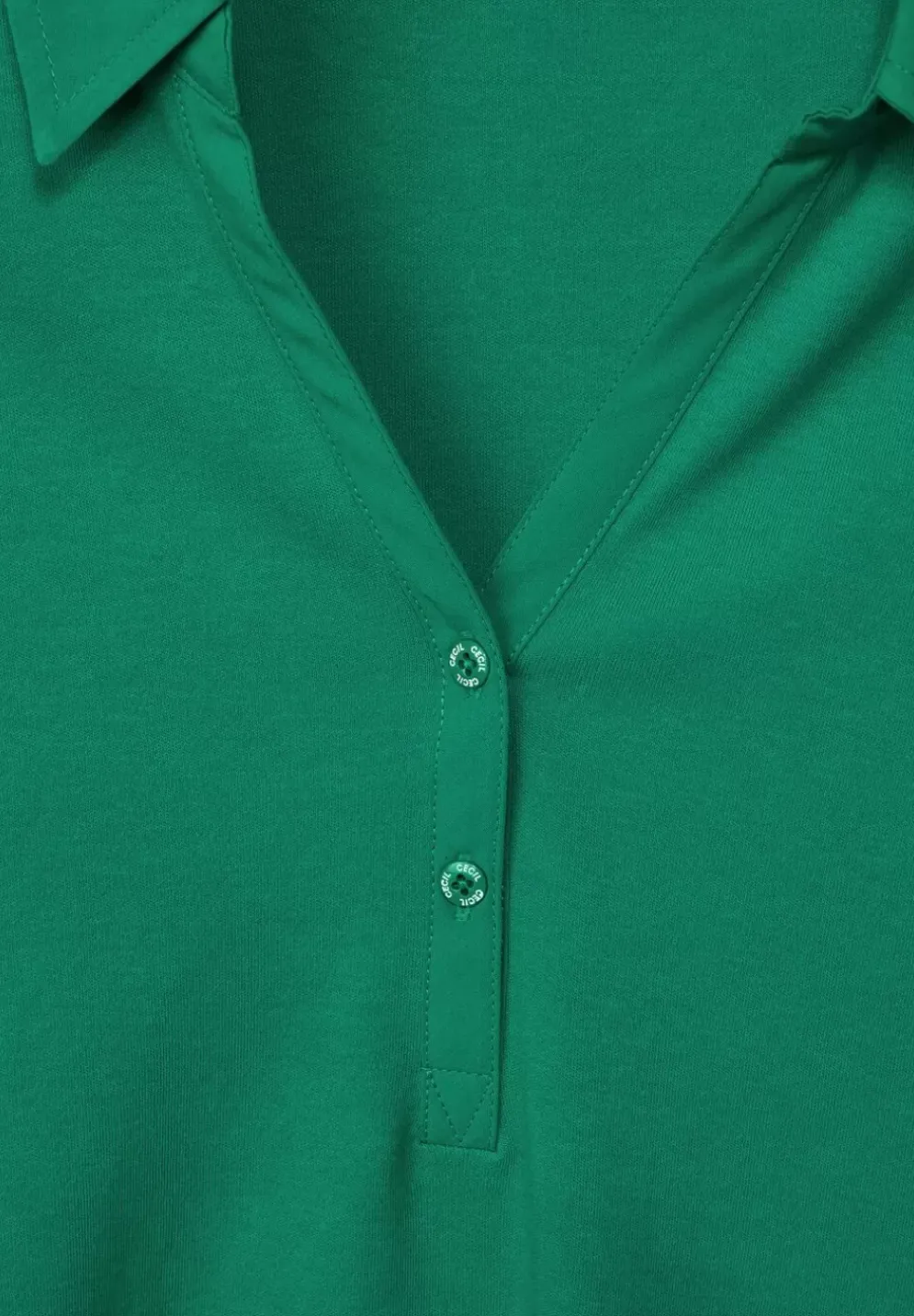 Basic Poloshirt In Unifarbe