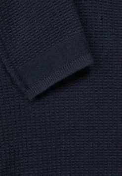 Basic Pullover Mit Struktur