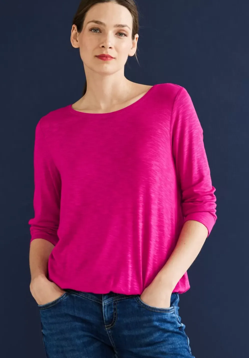 Basic Shirt In Unifarbe