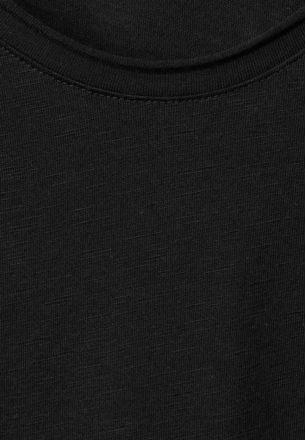 Basic Shirt Mit 3/4 Armel